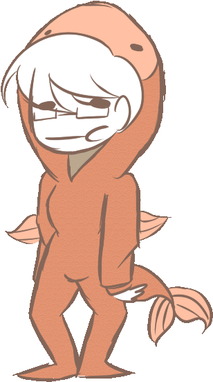 Dancing Fish By Stallytime - Gif The Dancing Fish (330x576)