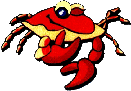 Free Crab Animations Clipart Gifs - ปู Gif (430x304)