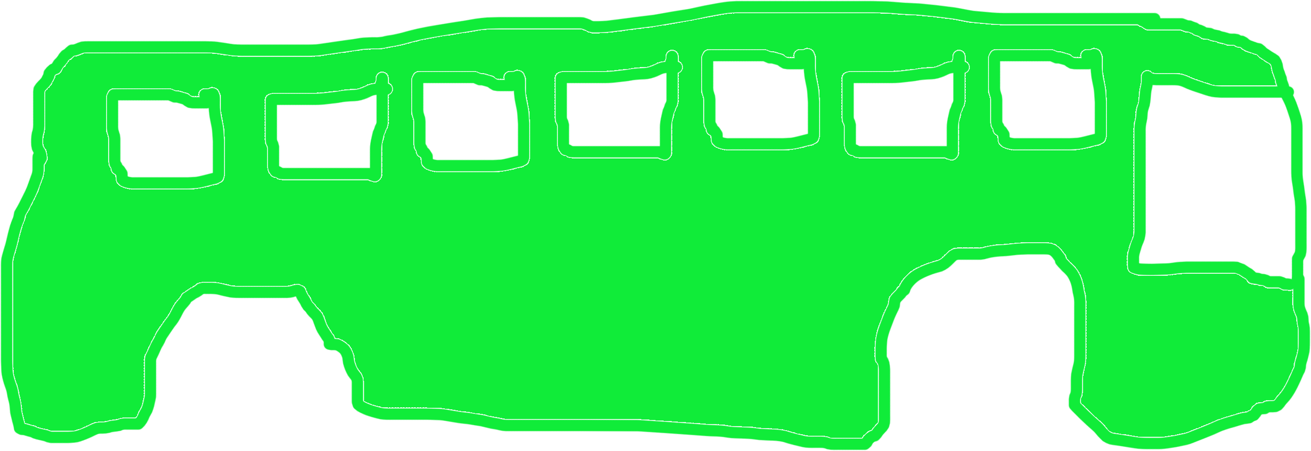 Smiley Face - Bus (2582x888)