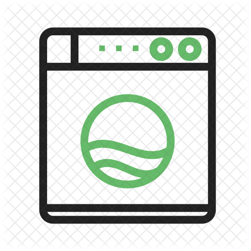 Washing Machine Icon - Washing Machine (512x512)
