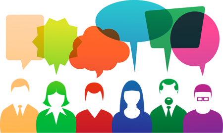 Critical Conversations On A Contentious Topic - Students Speaking (450x269)