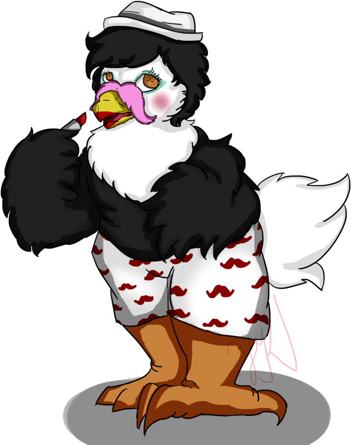 Mark's Fabulous Makeup By Hornesteagle - Cartoon (894x894)