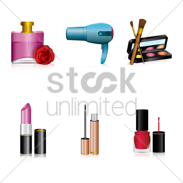 Makeup Clipart Personal Care Product - Vector Graphics (600x600)