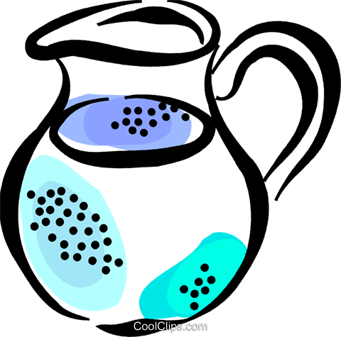 Water Jug Clipart Jug With Water Clipart - Ice Cream Float Clip Art (480x475)
