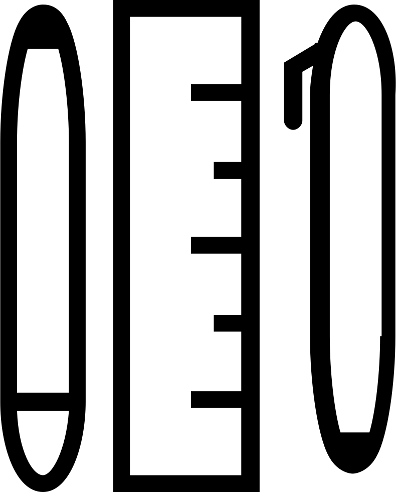 Ruler Pencil Pen Comments - Ruler Pencil Pen Comments (790x980)