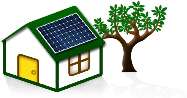 We Are Passionate About Solar Energy - Solar Panel At Tree House (635x333)