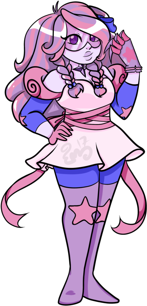 Bubblegum Tourmaline By Illbecomeyourheroine - Cartoon (755x1057)