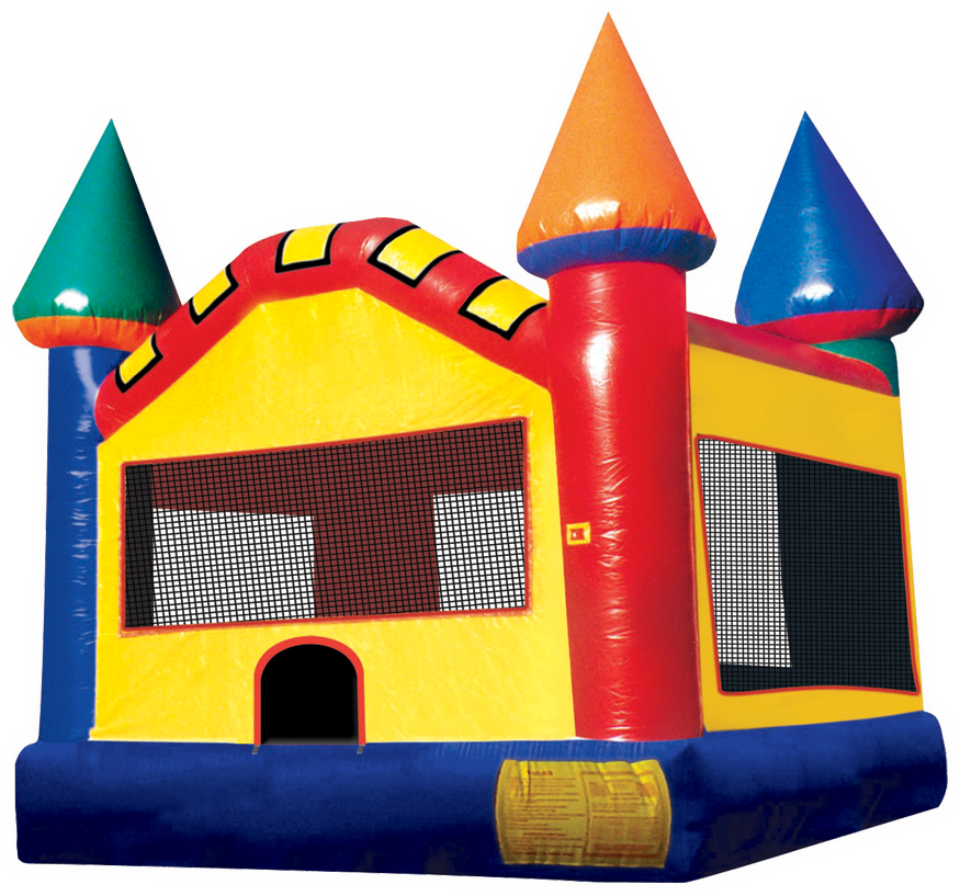13×13 Castle Bounce House - Bouncy Castle (875x817)