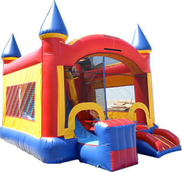 Princess Castle Combo $160 - Inflatable Castle (358x337)