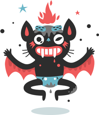 Bülent Gültek On Behance - Common Vampire Bat (800x437)