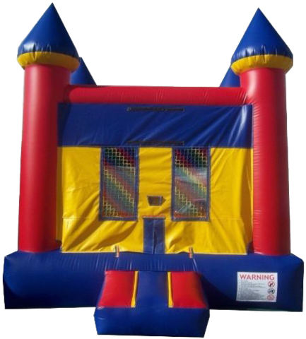 Multicolor Castle Jumper 13'x15' J309 - Castle Jumper (433x480)