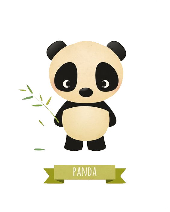 Giant Panda Bear Child Illustration - Panda Illustration Kids (806x832)