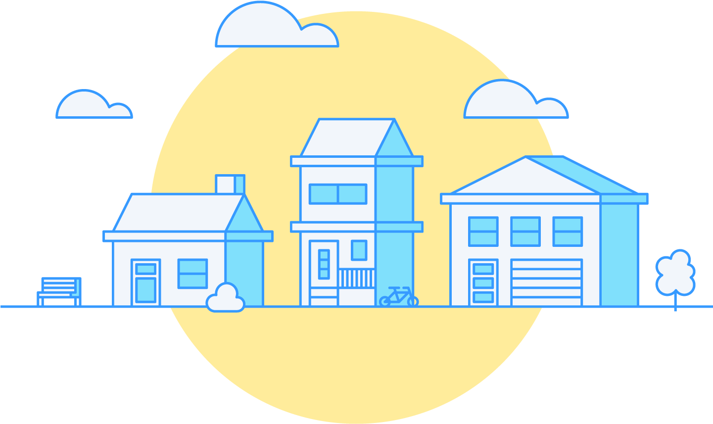 Tenantu Houses Illustration - House (1440x960)