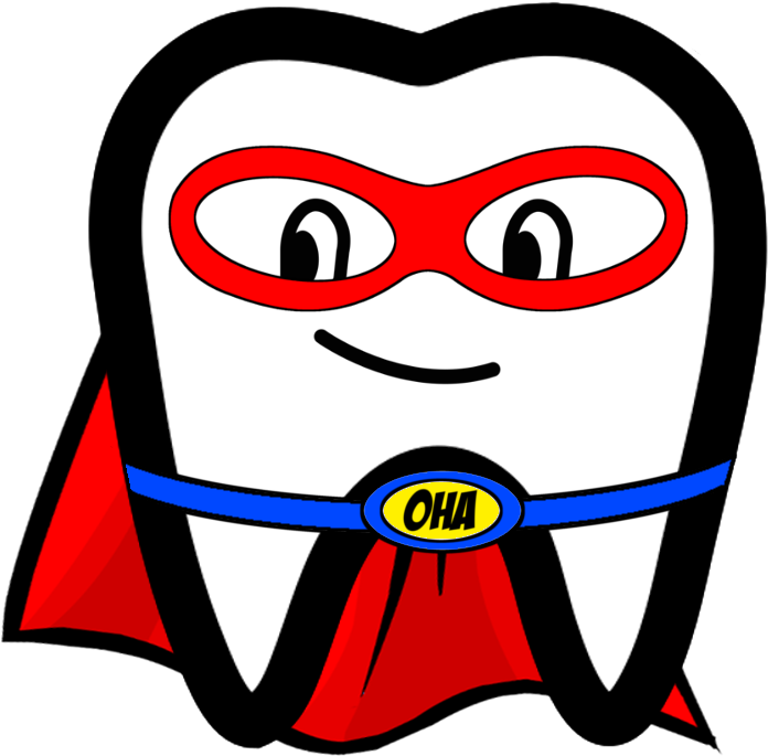 Teeth Clipart Superhero - Superhero Tooth Png (750x750)