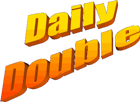 Double Jeopardy Clipart 5 By Bradley - Daily Double Clip Art (497x371)