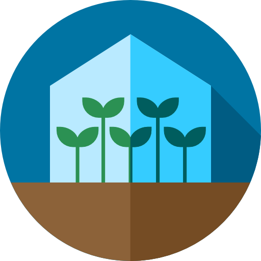Greenhouse Free Icon - Crop (512x512)
