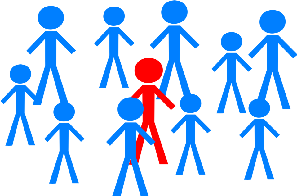 You Should Observe Your Surroundings And Identify The - Stick Figure Clip Art (958x631)