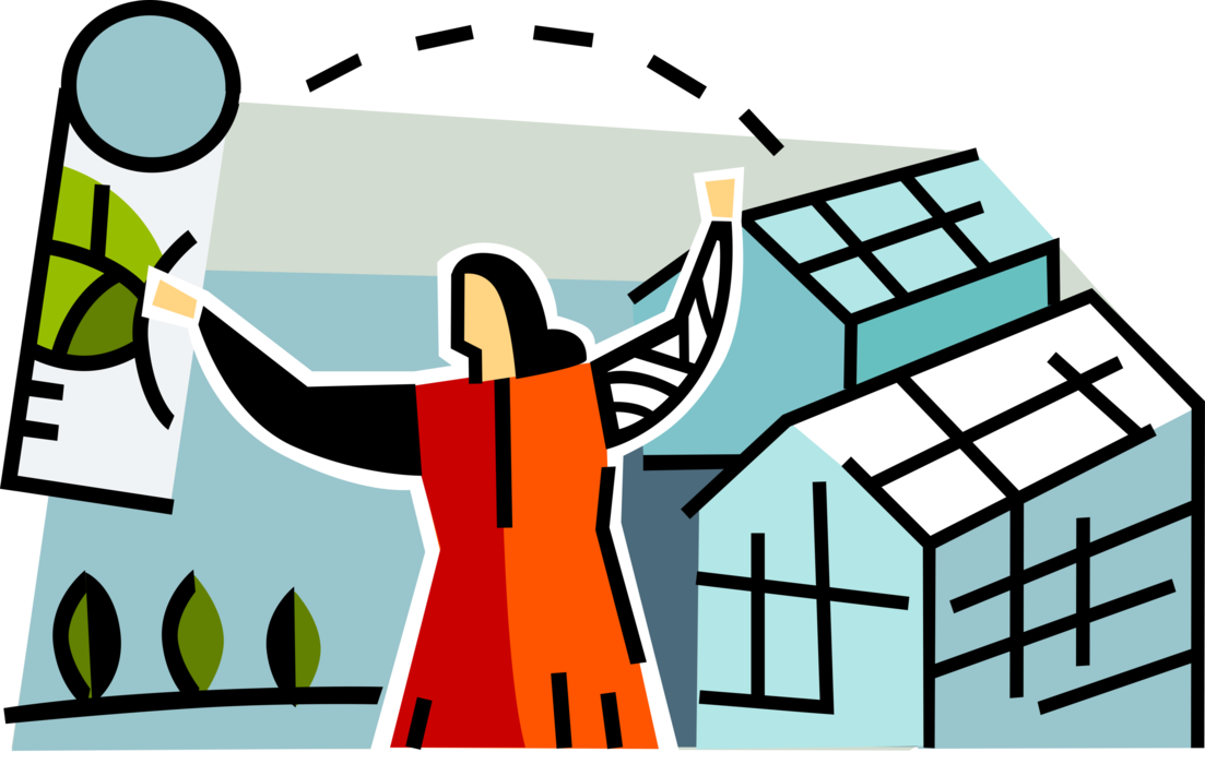 Botanist With Greenhouse Nursery Vector Image Rh Wannapik - Botanist With Greenhouse Nursery Vector Image Rh Wannapik (1103x700)