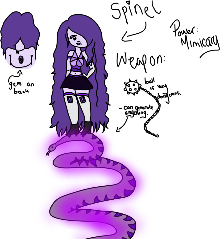 Steven Universe Oc - Steven Universe Oc Spinel (1024x1024)