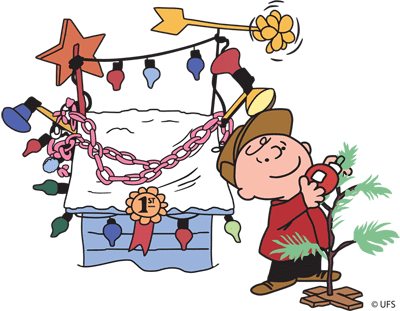 Charlie Brown Christmas Tree Png Download - Charlie Brown Christmas Png (400x311)