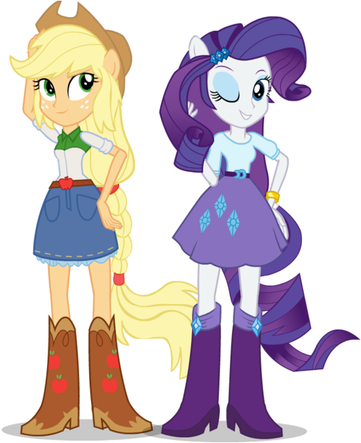 Rarity Applejack Up Pony By Eduardonunes109 - My Little Pony: Friendship Is Magic (600x643)