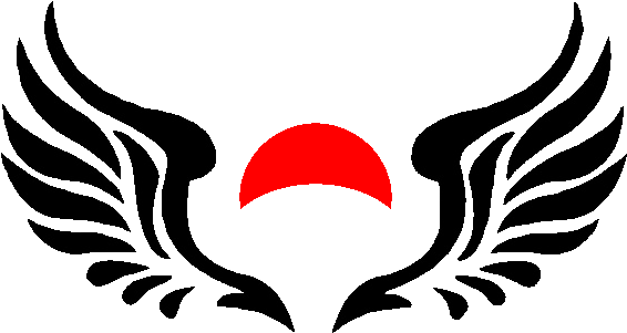 Uchiha Liberty Clan By Basykail - Angel Wings Silhouette (600x324)