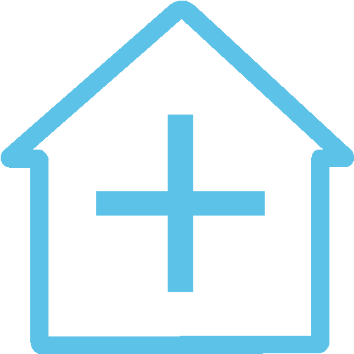 Healthy Home Icon - House (525x525)