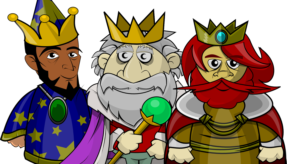 Reyes-magos - Tres Reyes Magos Png (1200x686)