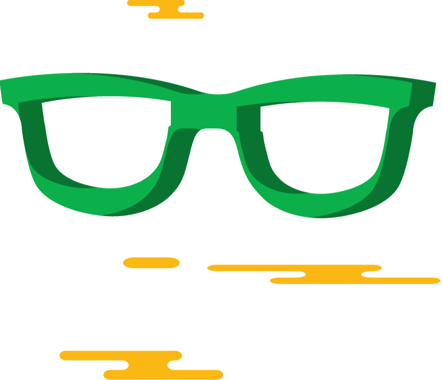 Geek Clipart Optical - Glasses (877x755)