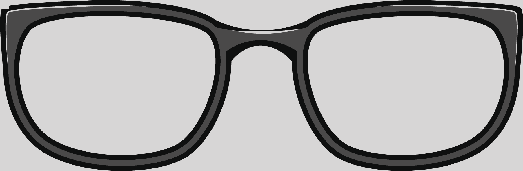 Eyeglasses Clipart Clipart Of Eyeglasses - Free Glasses Clip Art (1804x592)