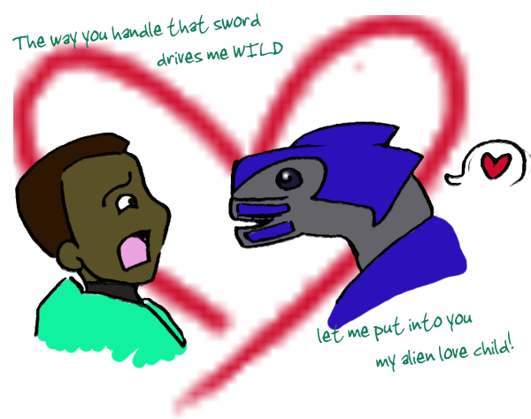Tucker's Valentine By Dimestorepunks - Rvb Tucker X Sister (600x474)