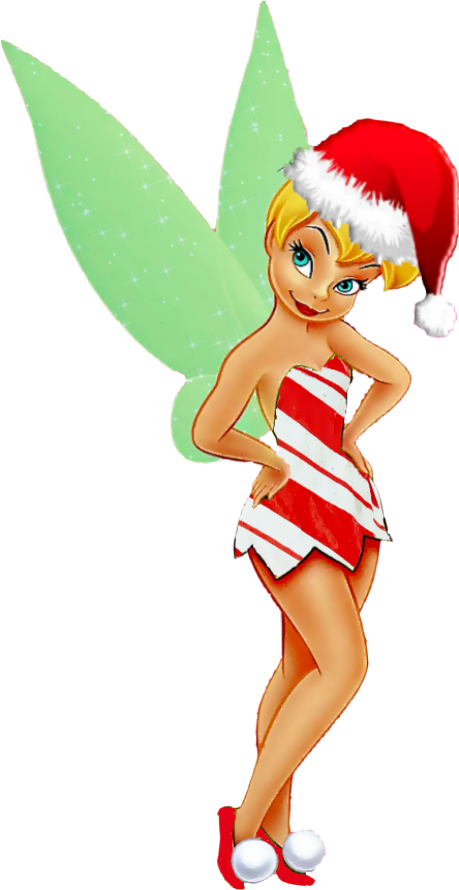 Tinkerbell Vector - Christmas Tinker Bell (669x928)