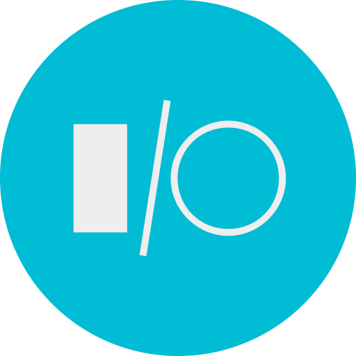 Google I/o - Camera Icon Png Blue (512x512)