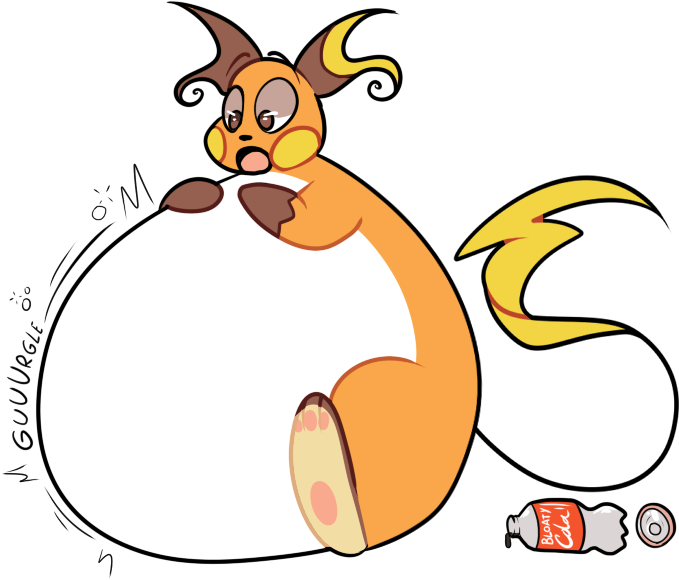 Raichu Soda Inflation By Inflationdex-dahaev9 - Cartoon (700x605)