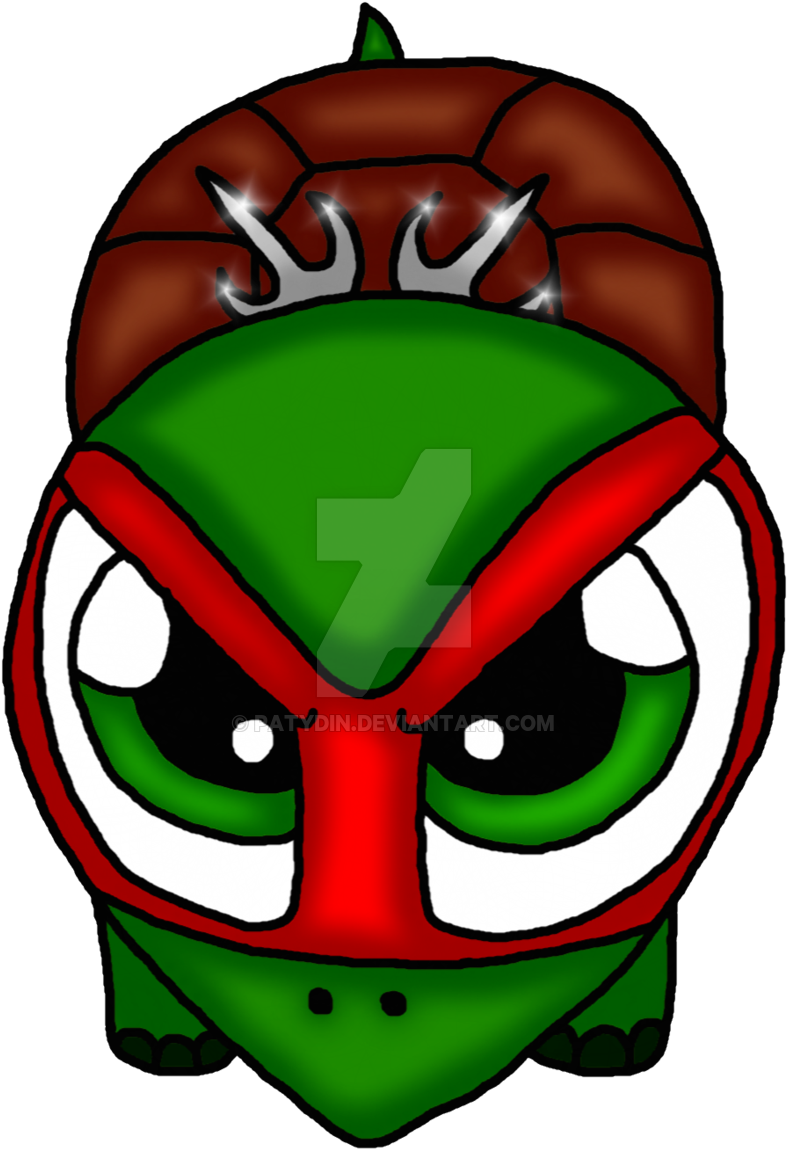 Cute Teenage Mutant Ninja Turtles - Cute Raphal Turtle (900x1200)