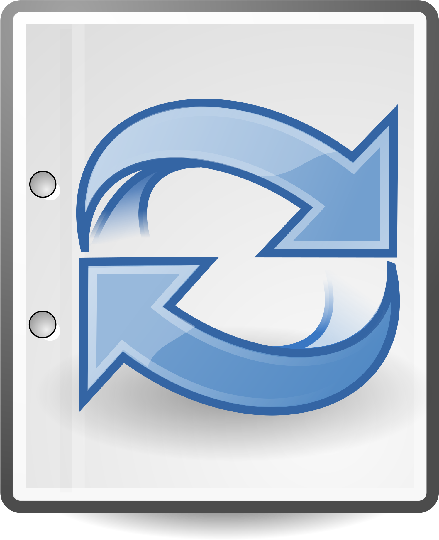 Open - Refresh Red Png (2000x2000)