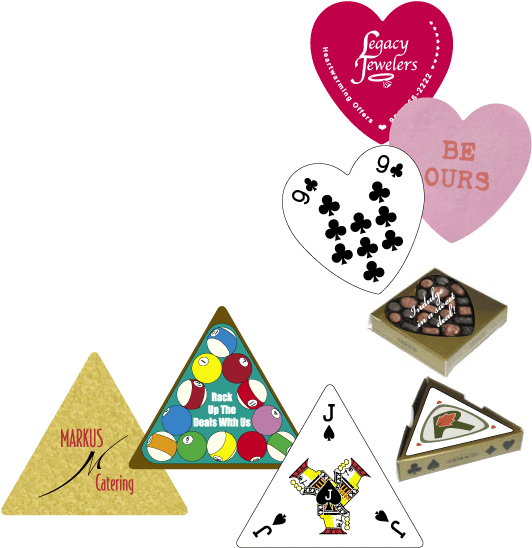 Custom Creature Cards Mtg - Different Shape Of Playing Cards (584x662)