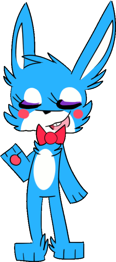 Toy Bonnie And Her Make Up By Frevee On Deviantart - Toy Bonnie Animated And Bonnie (628x987)