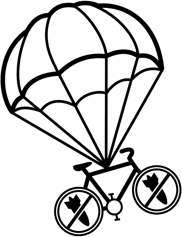 In The Wake Of The Tragic, Senseless Act Of Violence - Bikes Not Bombs Logo (621x810)