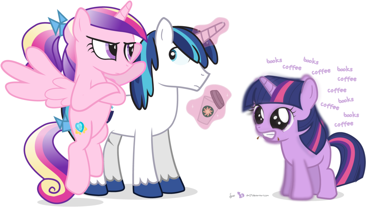 My Little Pony Princess Cadance Et Twilight (1280x752)