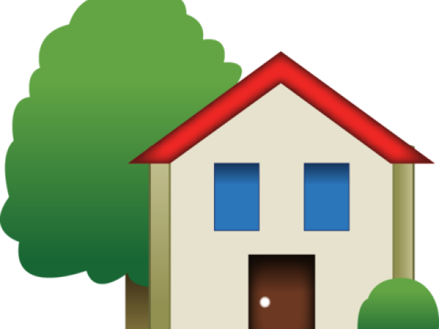 House Clipart Emoji - House Emojis (640x480)