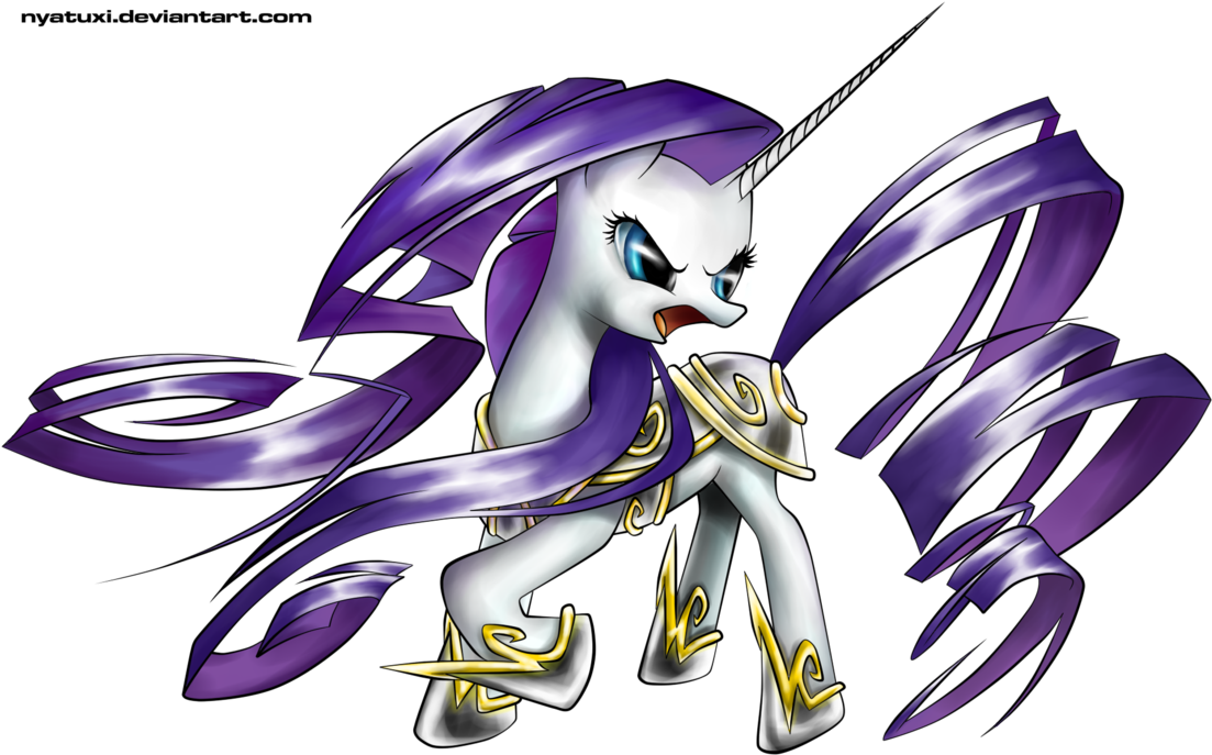 Go By Nyatuxi - Mlp Rarity Armor (1111x719)