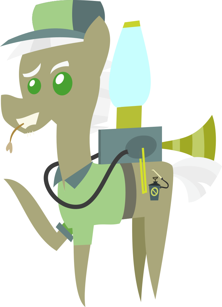 Pointy Ponies- Max Raid/pest Control Pony By Pacificgreen - Cartoon (714x988)