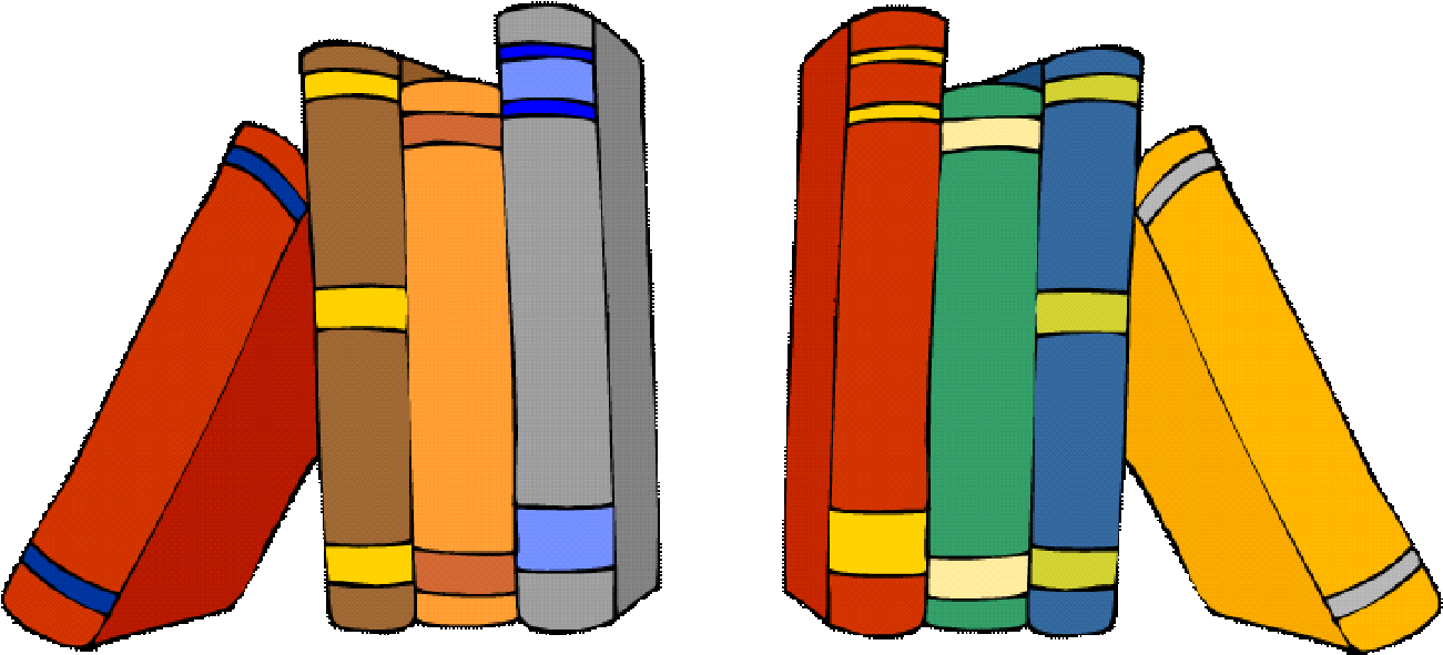 Profile Clipart Biography - Shelf Of Books Clip Art (1335x595)
