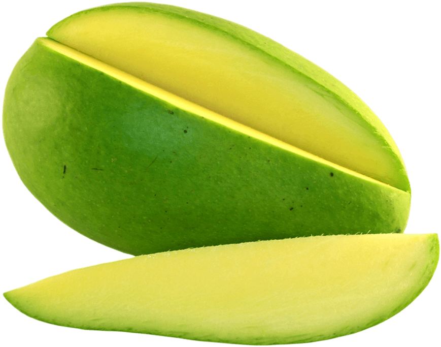 Mango Clipart Mango Slice - Raw Mango Totapuri (1000x1000)