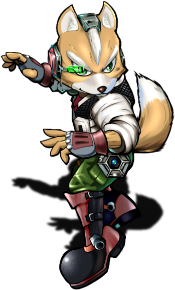 Star Fox Png File - Imagens Da Fox Do Star Fox (451x600)