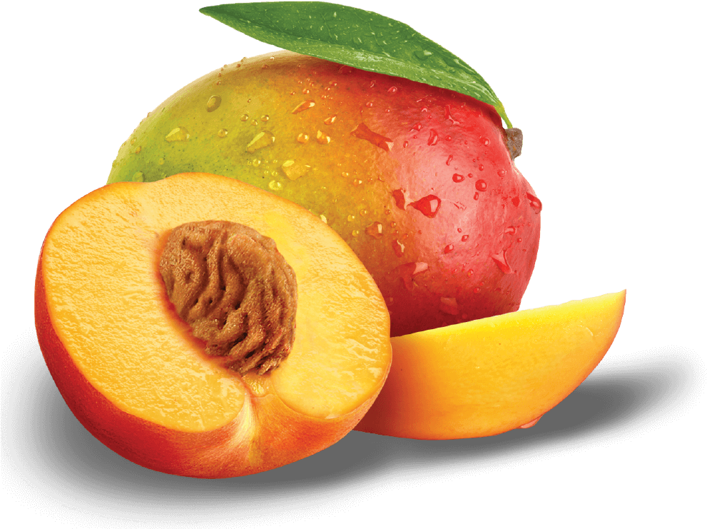 Juice Coconut Water Peach Food Mango - Peach Mango (998x773)