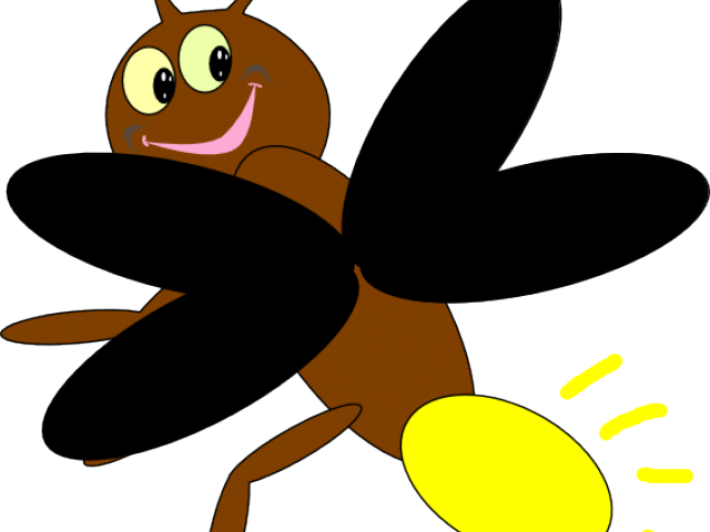 Firefly Clipart - Cartoon Bugs (640x480)
