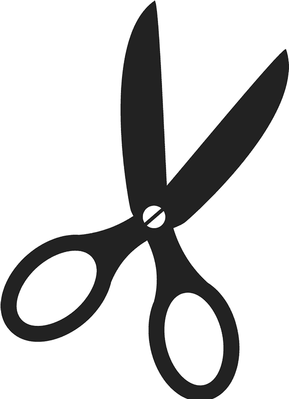 Scissors Rubber Stamp - Sewing (800x800)