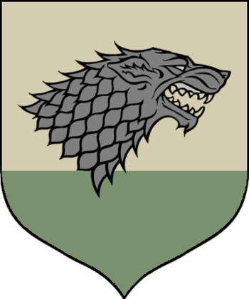 Game Of Thrones Clipart Houses - Game Of Thrones Glass Poster The North Remembers (350x420)